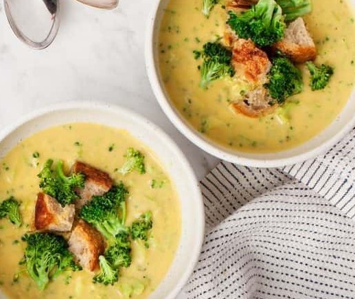 Vegan brokolisupp